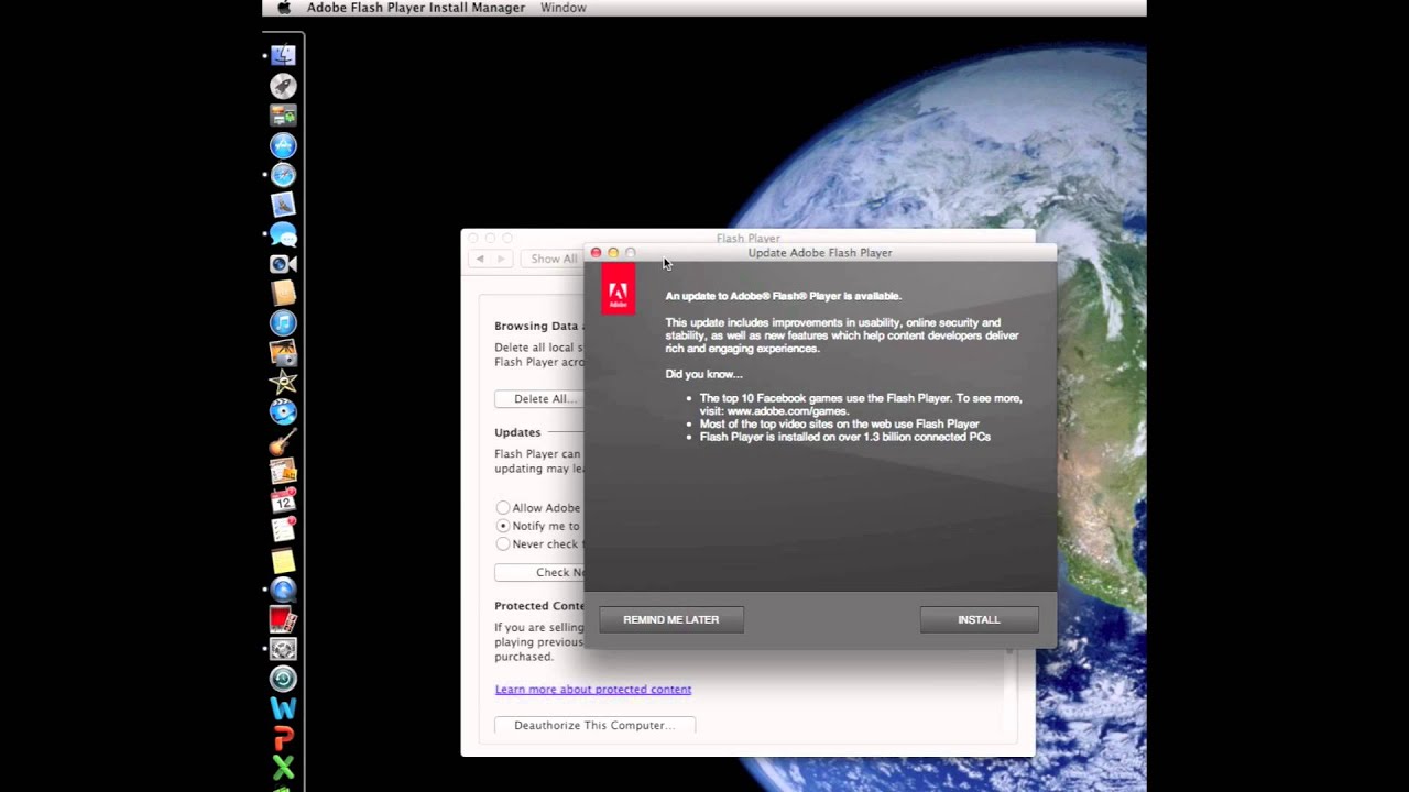 adobe flash download for mac os x 10.6.8